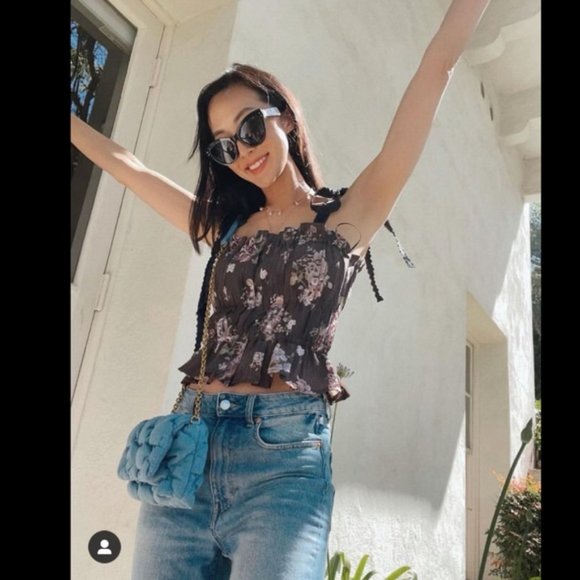 NWT Brock Collection x H&M Sleeveless Tie Top - Picture 3 of 4